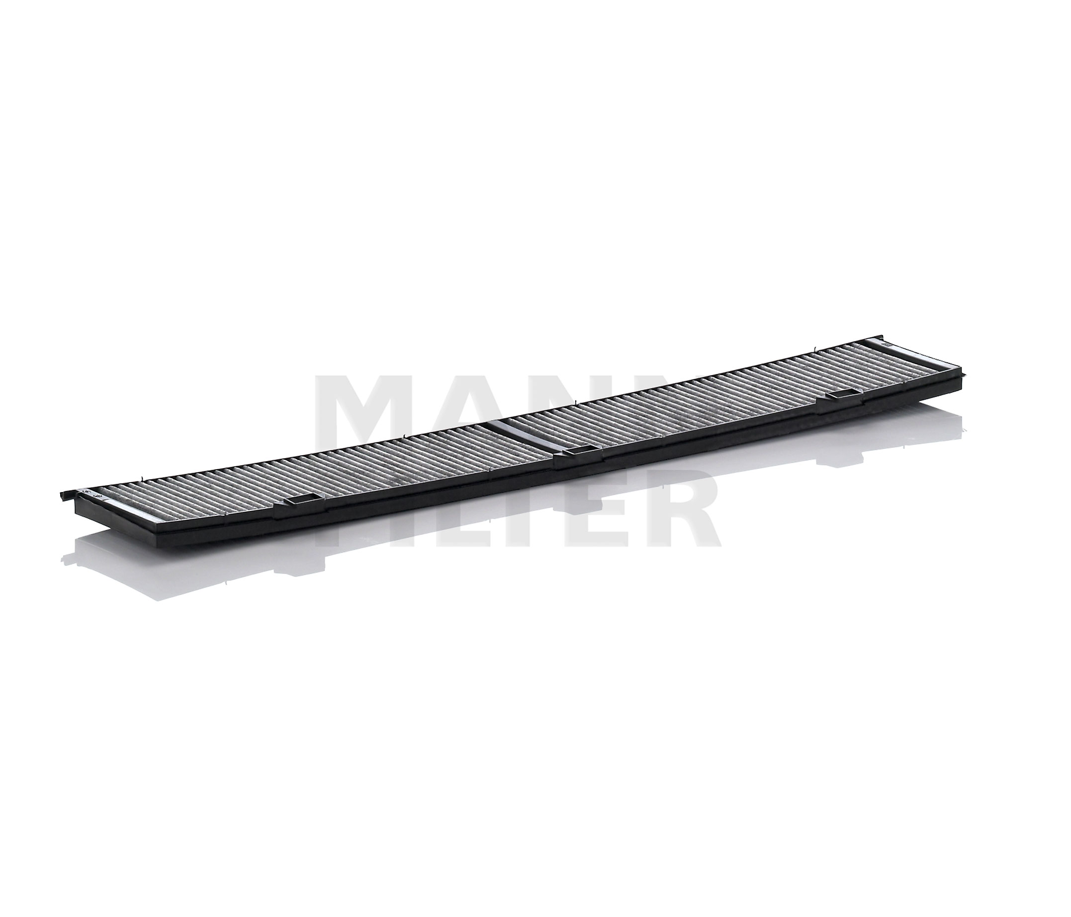 Side view of MANN-FILTER CUK 8430 Pollen filter Activated Carbon Filter