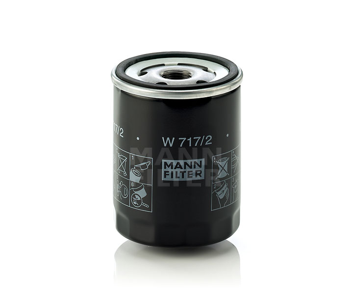 Filtre d'huile LANCIA MANN-FILTER W 717/2