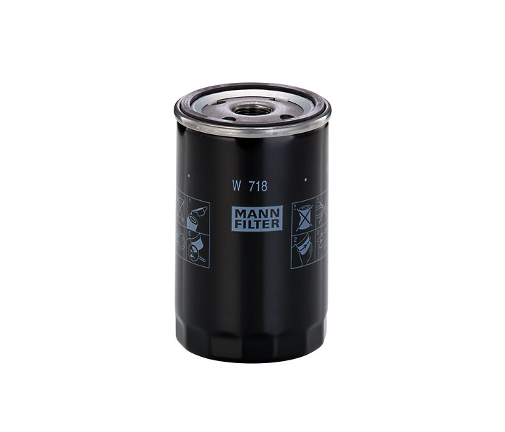 Filtro de aceite W 718 MANN-FILTER 65 06 53 Volkswagen