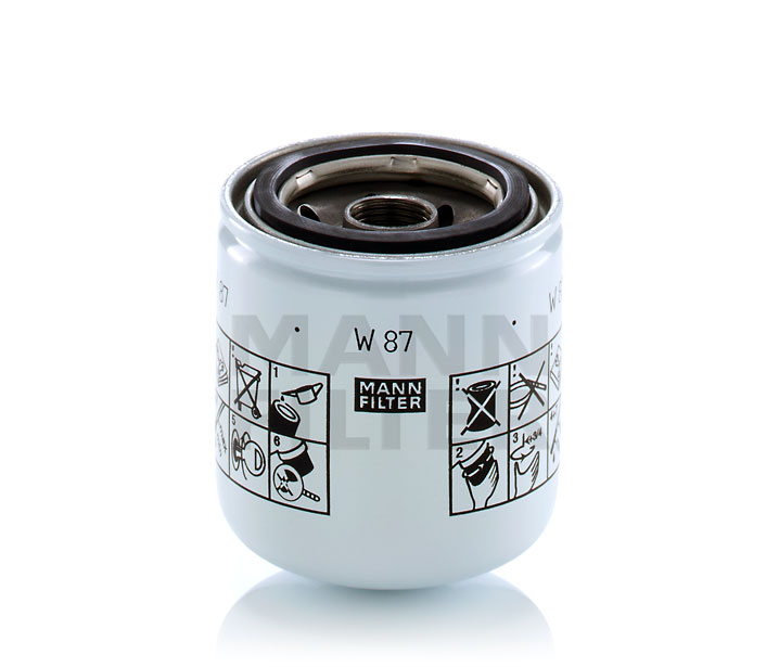 Oil filter W 87 MANN-FILTER E5205-32091 HONDA