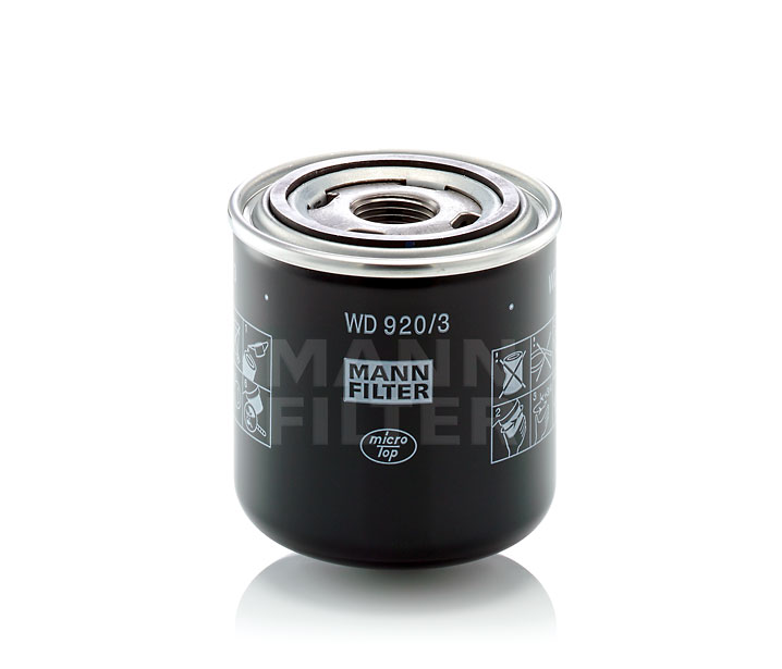 MANN-FILTER Hidraulika szűrő, automatikus váltó WD 920/3 Automata váltó szűrő MANN-FILTER CHEVROLET WD 920/3