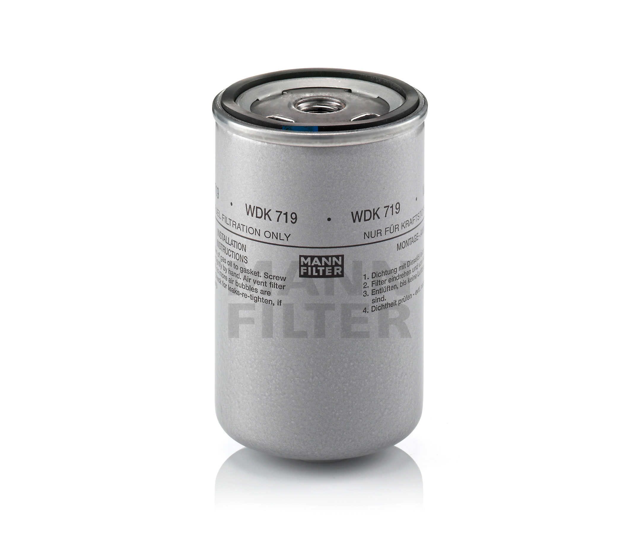 MANN-FILTER WDK 719 Fuel Filter for high pressure levels-image-963883