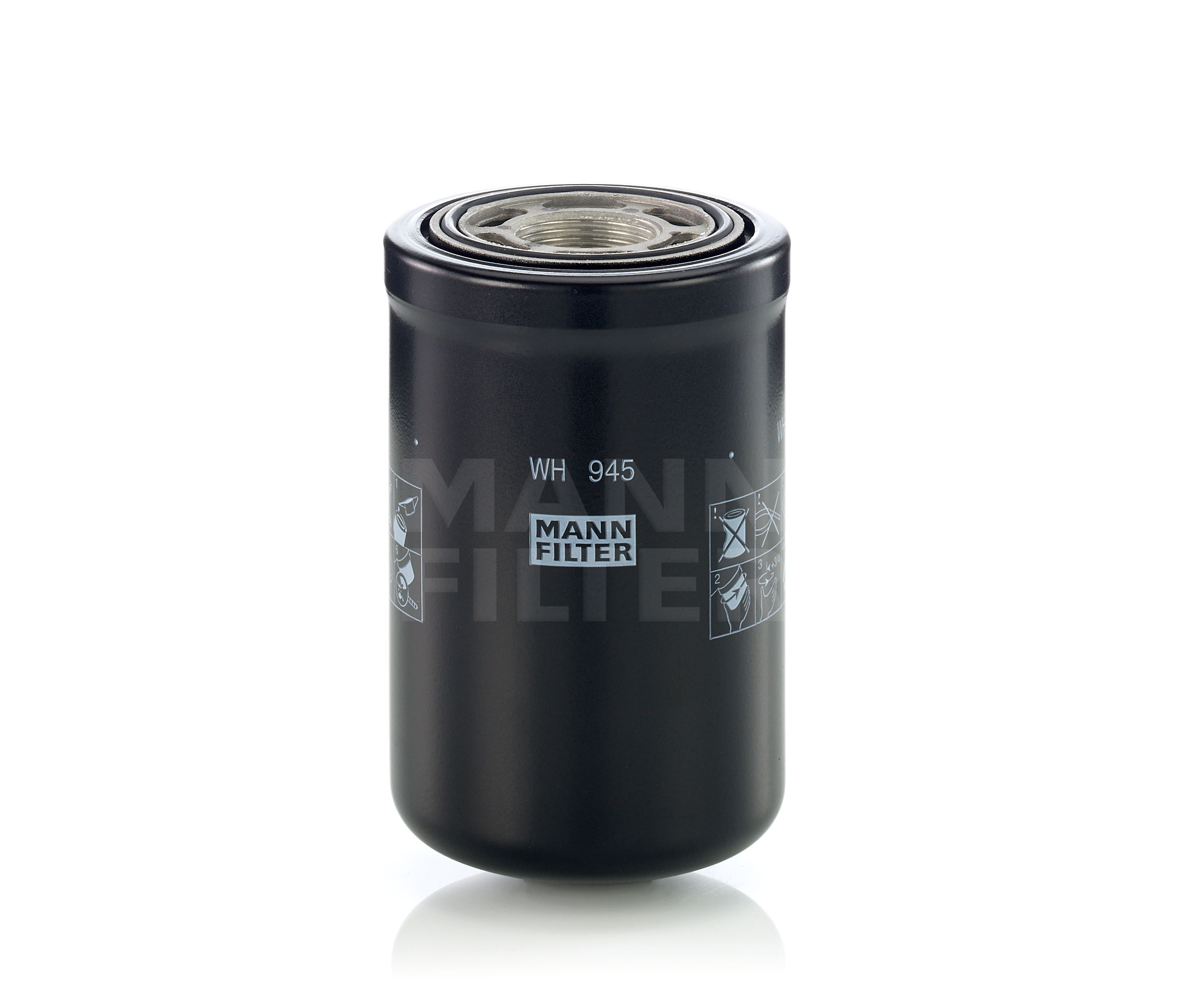 MANN-FILTER WH 945 Filter, operating hydraulics-image-963905