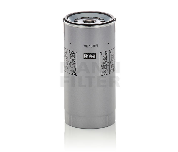 MANN-FILTER WK 1080/7 x Polttoainesuodatin