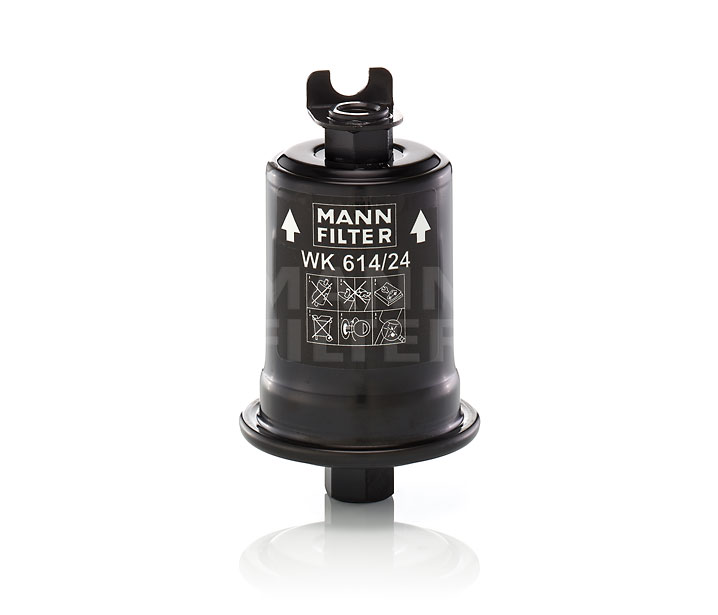 Brandstoffilter WK 614/24 x MANN-FILTER 23300-19245 TOYOTA