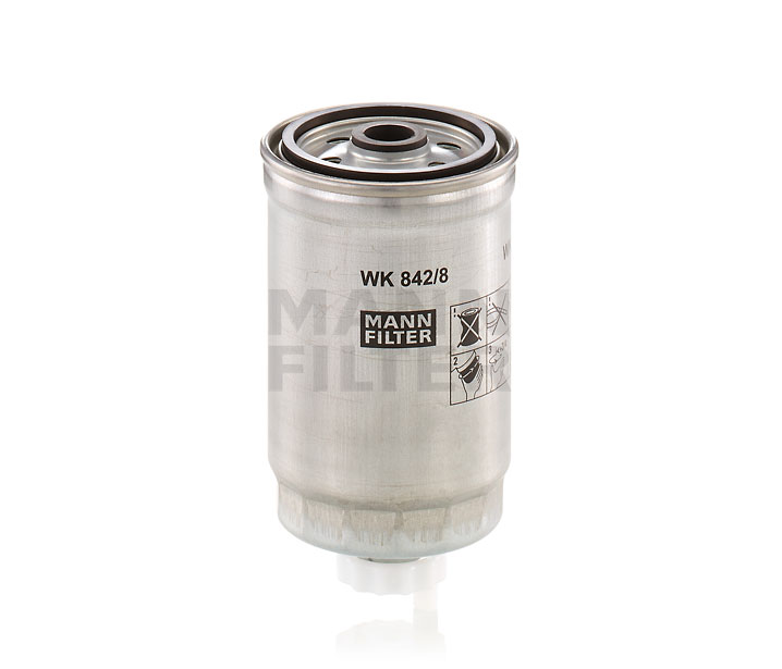 MANN-FILTER WK 842/8 Degvielas filtrs