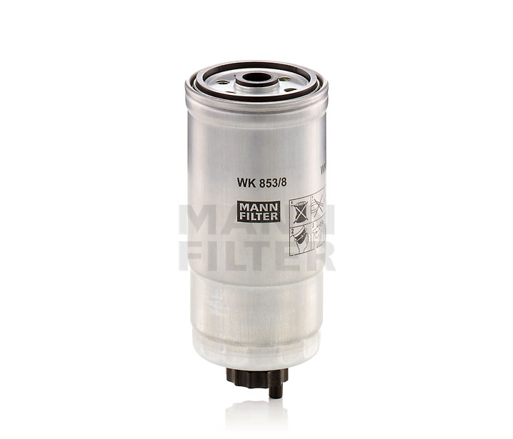 MANN-FILTER WK 853/8 Filtro combustible