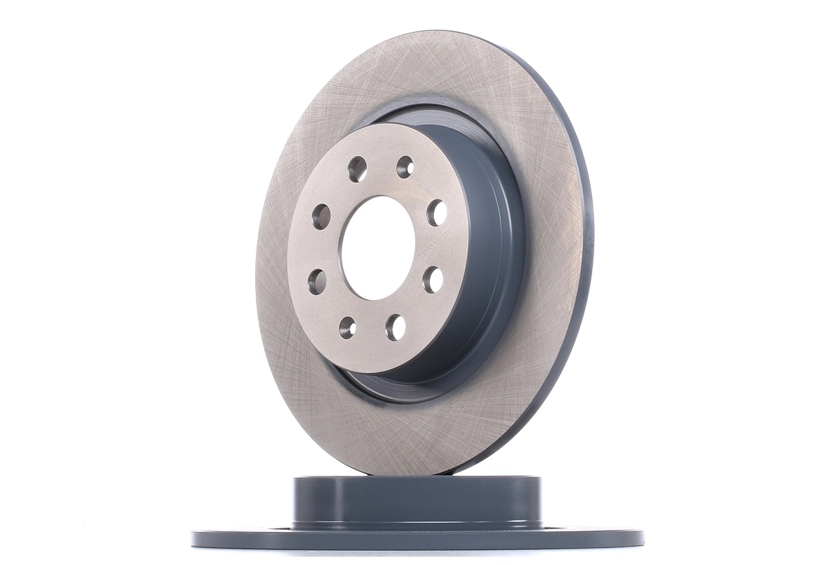 FEBI BILSTEIN 43837 Brake disc Rear Axle, solid, Coated-image-9745089