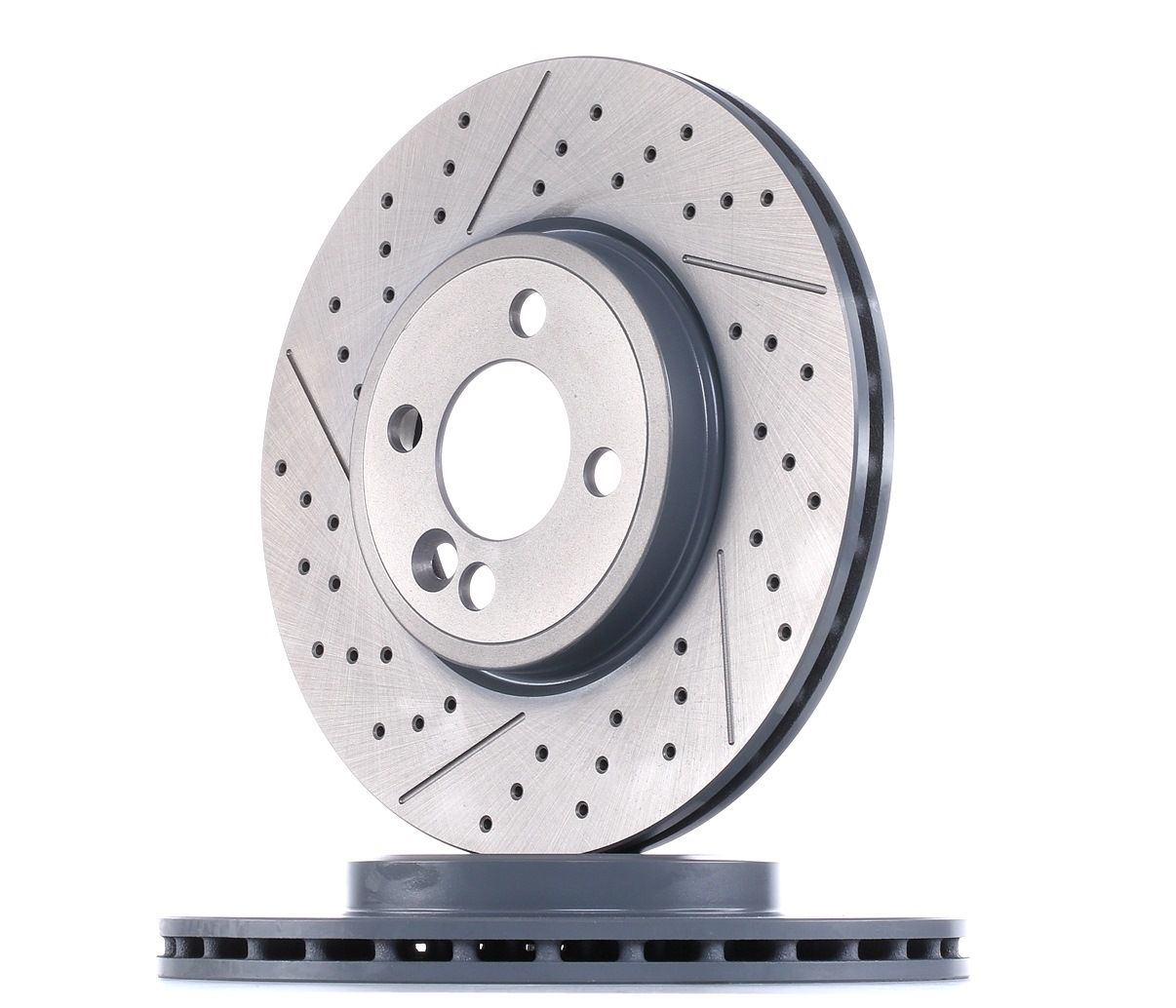 FEBI BILSTEIN 43954 Brake disc Front Axle, perforated/vented, Coated-image-9745558
