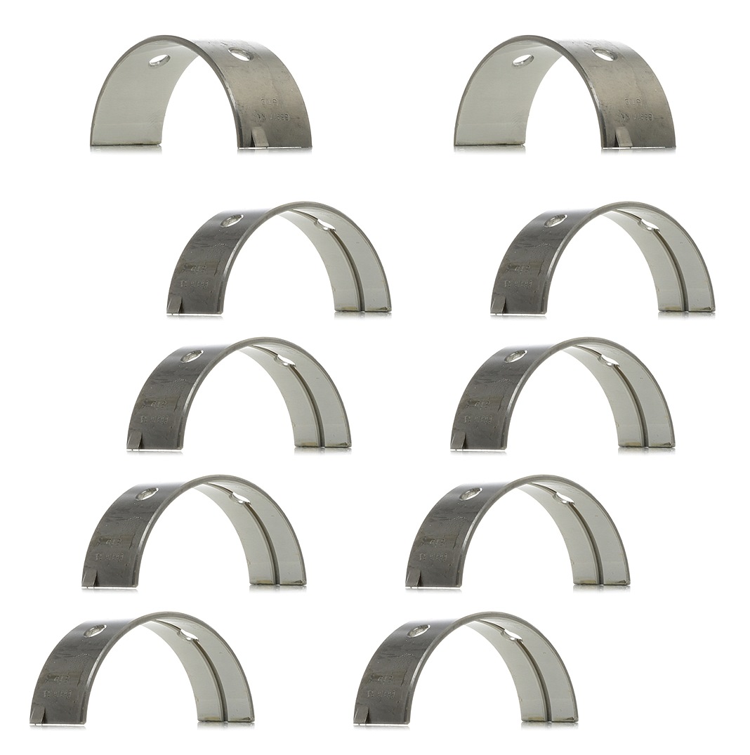 GLYCO H1043/5 STD Main Bearings, crankshaft Aluminium alloy on steel base-image-97566