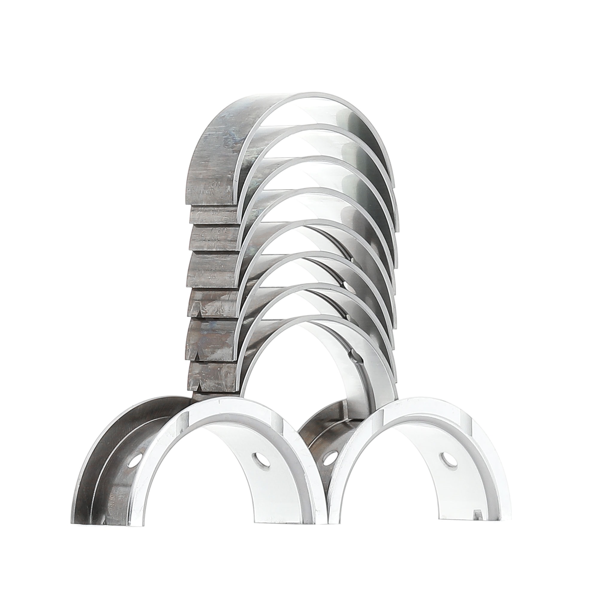 GLYCO H1055/5 STD Main Bearings, crankshaft Aluminium alloy on steel base-image-97603