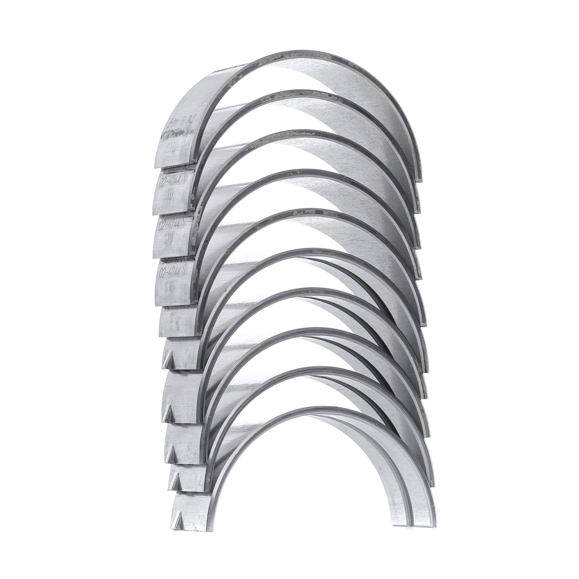GLYCO H1066/5 STD Main Bearings, crankshaft Aluminium alloy on steel base-image-97630