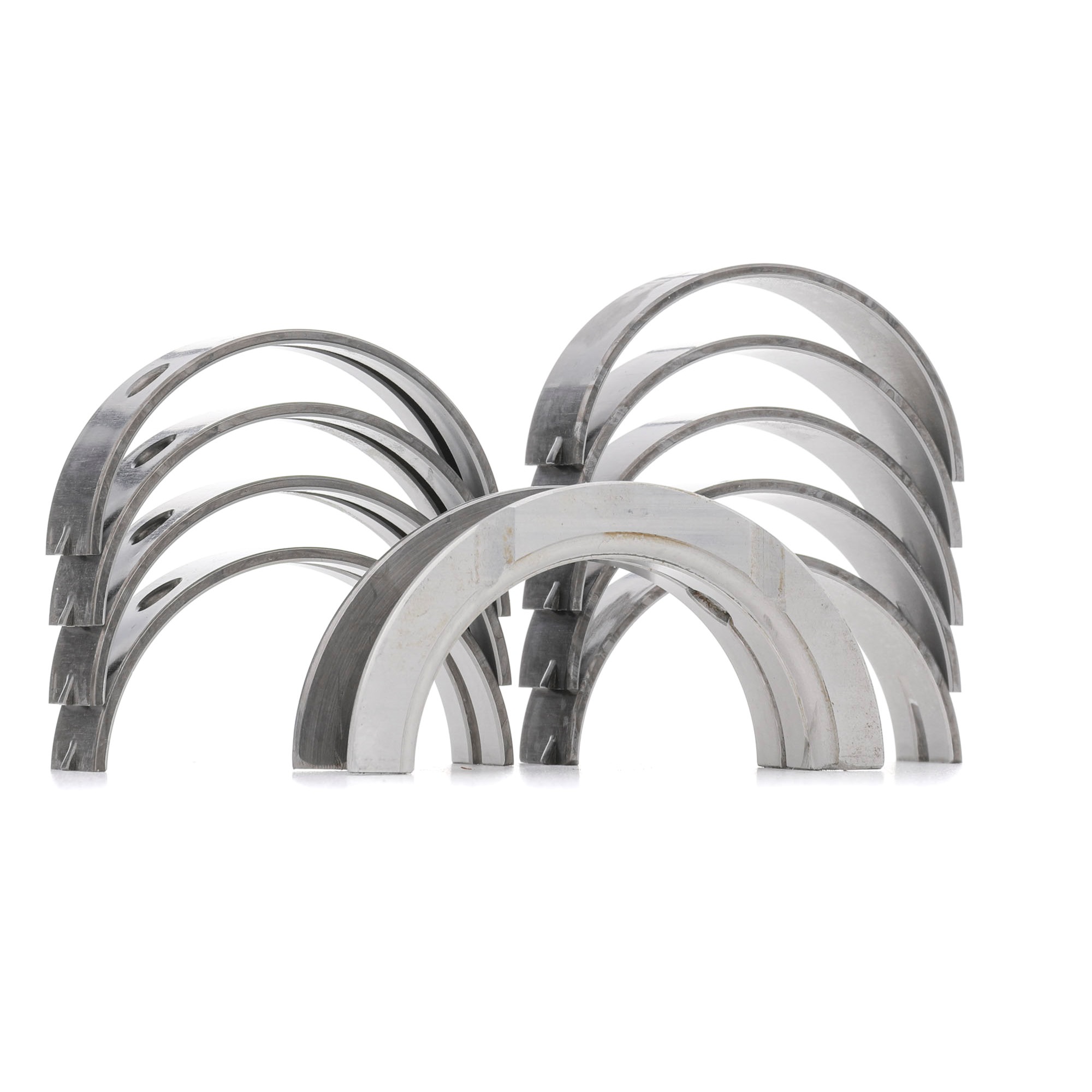 GLYCO H1086/5 STD Main Bearings, crankshaft Aluminium alloy on steel base-image-97682