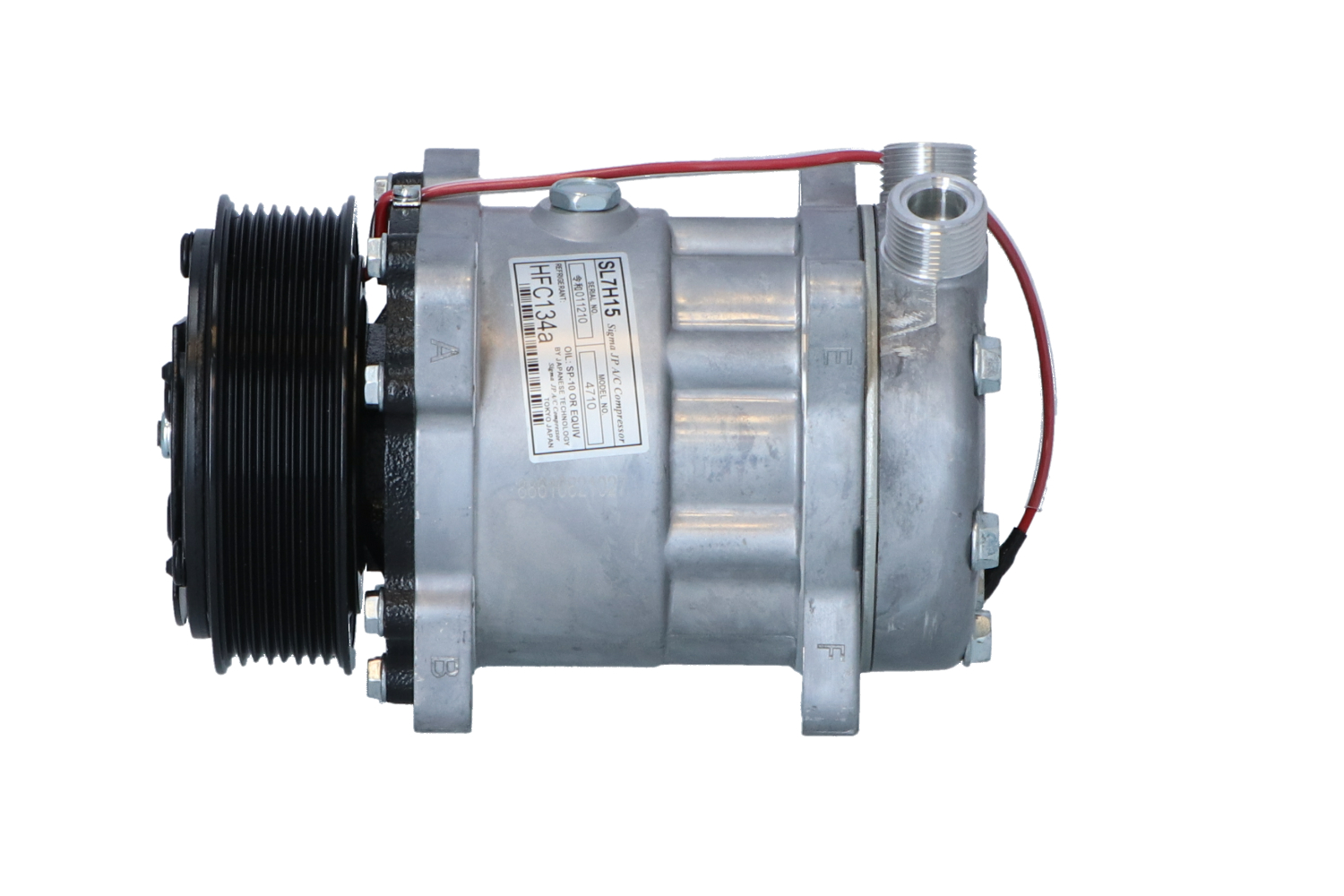 NRF 32132 AC Compressor EASY FIT PAG 100, with PAG compressor oil, with gaskets/seals-image-97687