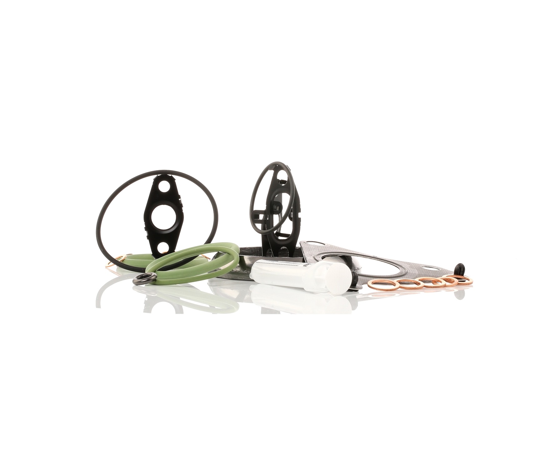 ELRING 455.220 Mounting Kit, charger with gaskets/seals, with bolts/screws-image-9769087