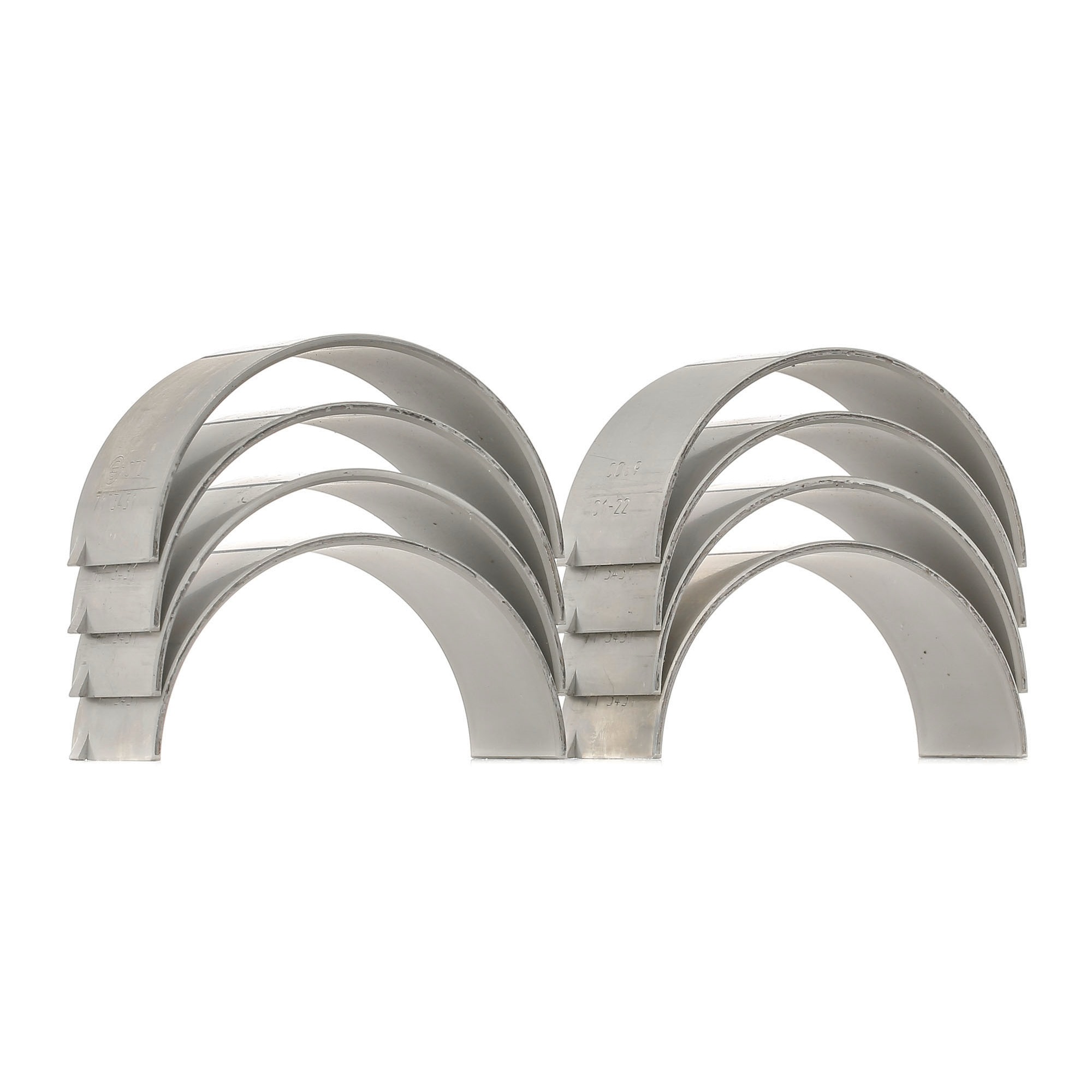 GLYCO 71-3431/4 STD Crankshaft Bearing Bronze coated steel back-image-97869
