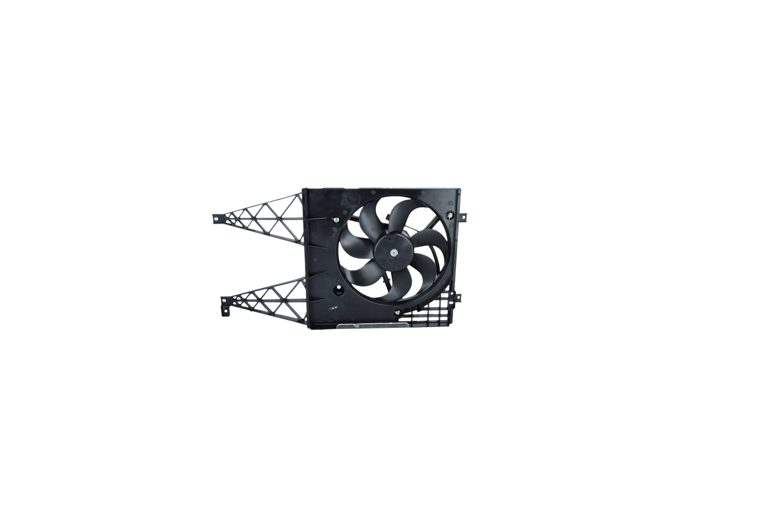 NRF 47744 Cooling Fan D1: 350mm, with radiator fan shroud-image-9791312