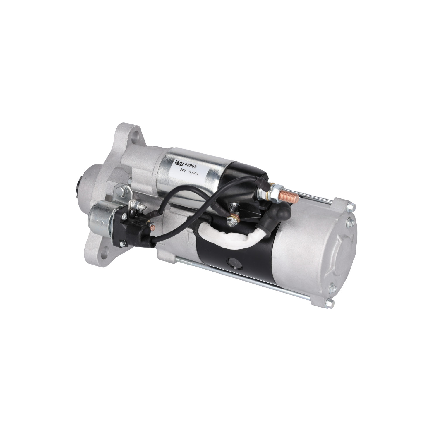 FEBI BILSTEIN 48998 Starter motor Starter Output: 5,5kW, Voltage: 24V, Number of Teeth: 12-image-9800744