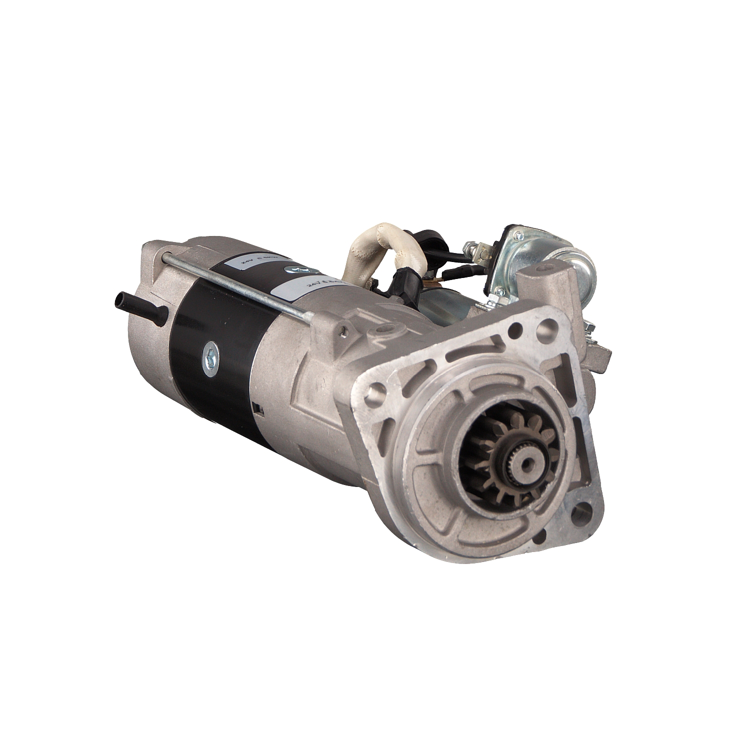 FEBI BILSTEIN 49000 Starter motor Starter Output: 5,5kW, Voltage: 24V, Number of Teeth: 12-image-9802469