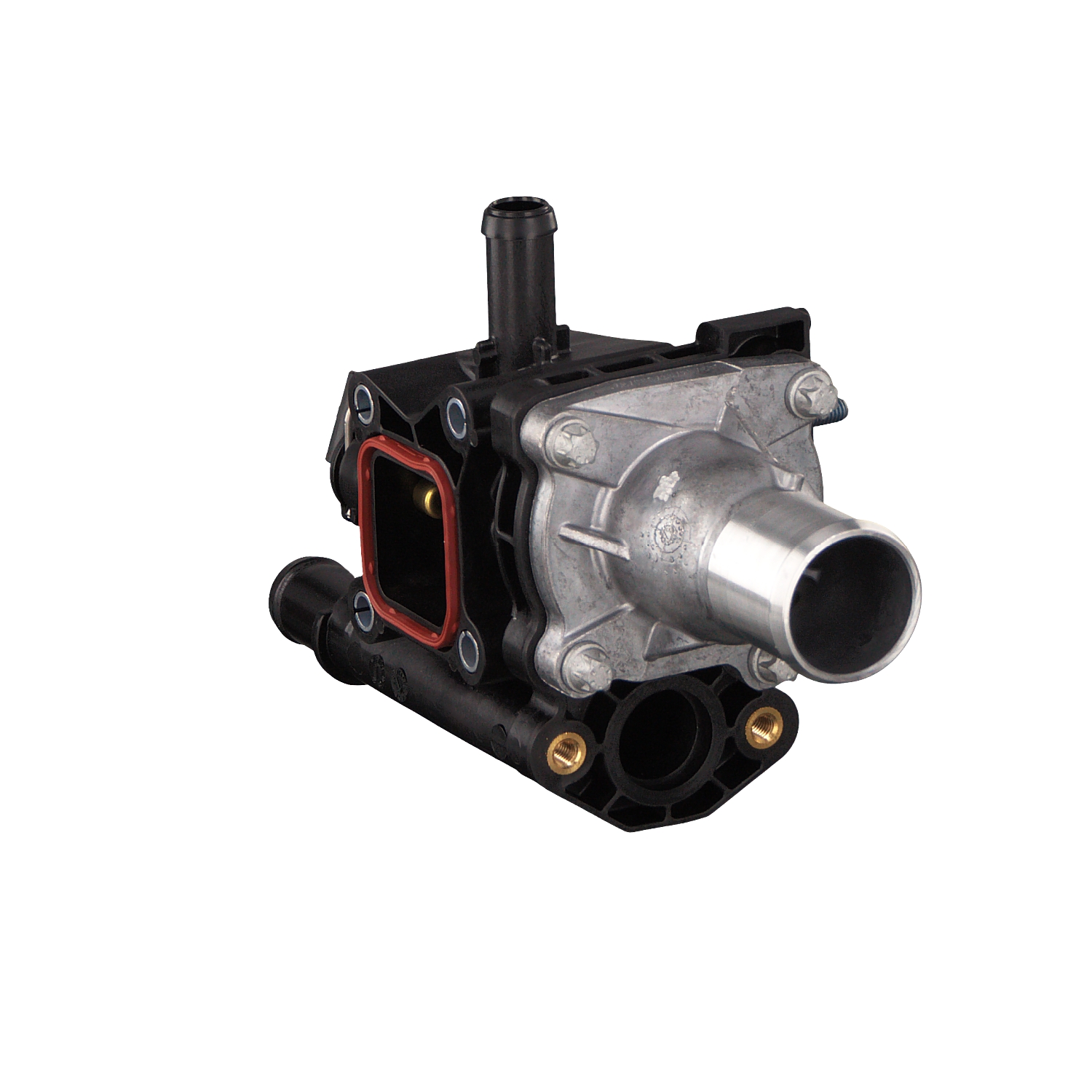 FEBI BILSTEIN 49187 Thermostat Housing with Temperature Switch, with gasket/seal-image-9804618