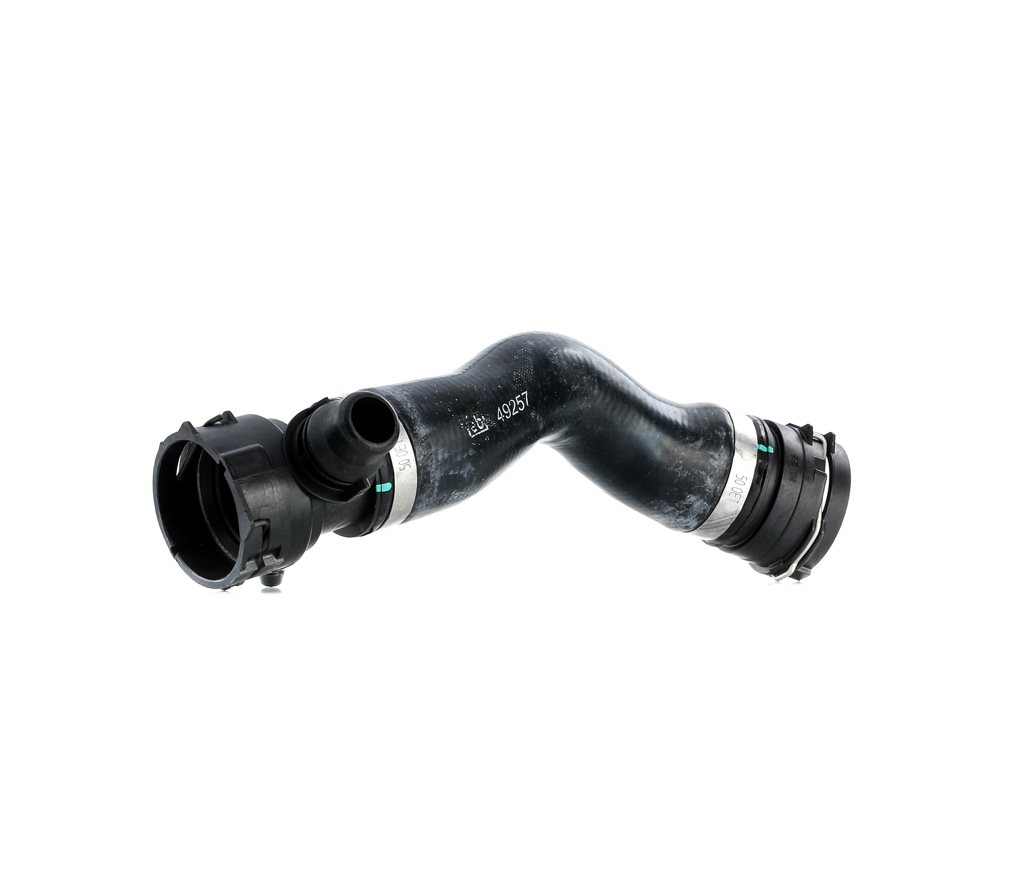 FEBI BILSTEIN 49257 Radiator Hose Plastic, Upper, with quick couplers-image-9805189