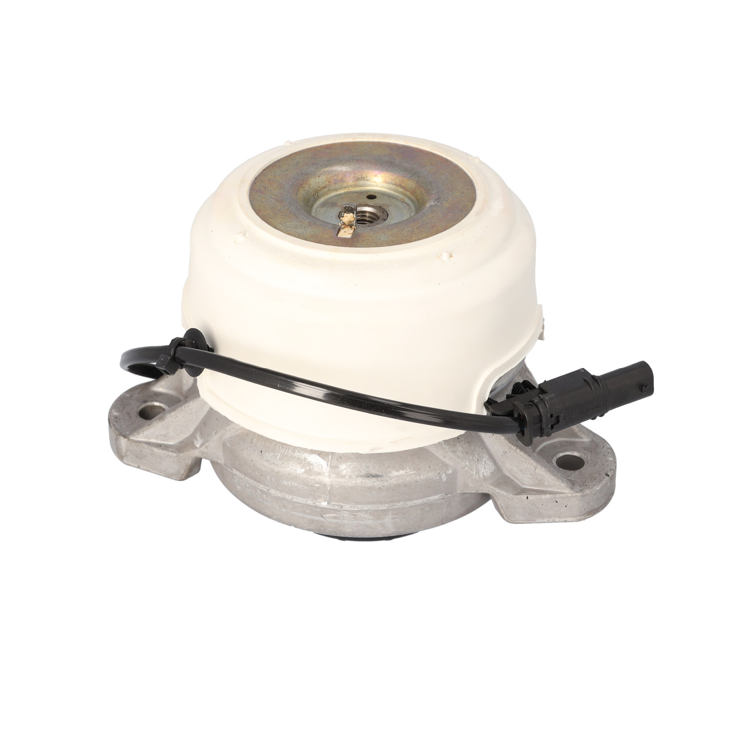 FEBI BILSTEIN 49422 Engine mount Left, electrically adjustable hydro mount, with splash protection cover-image-9806857