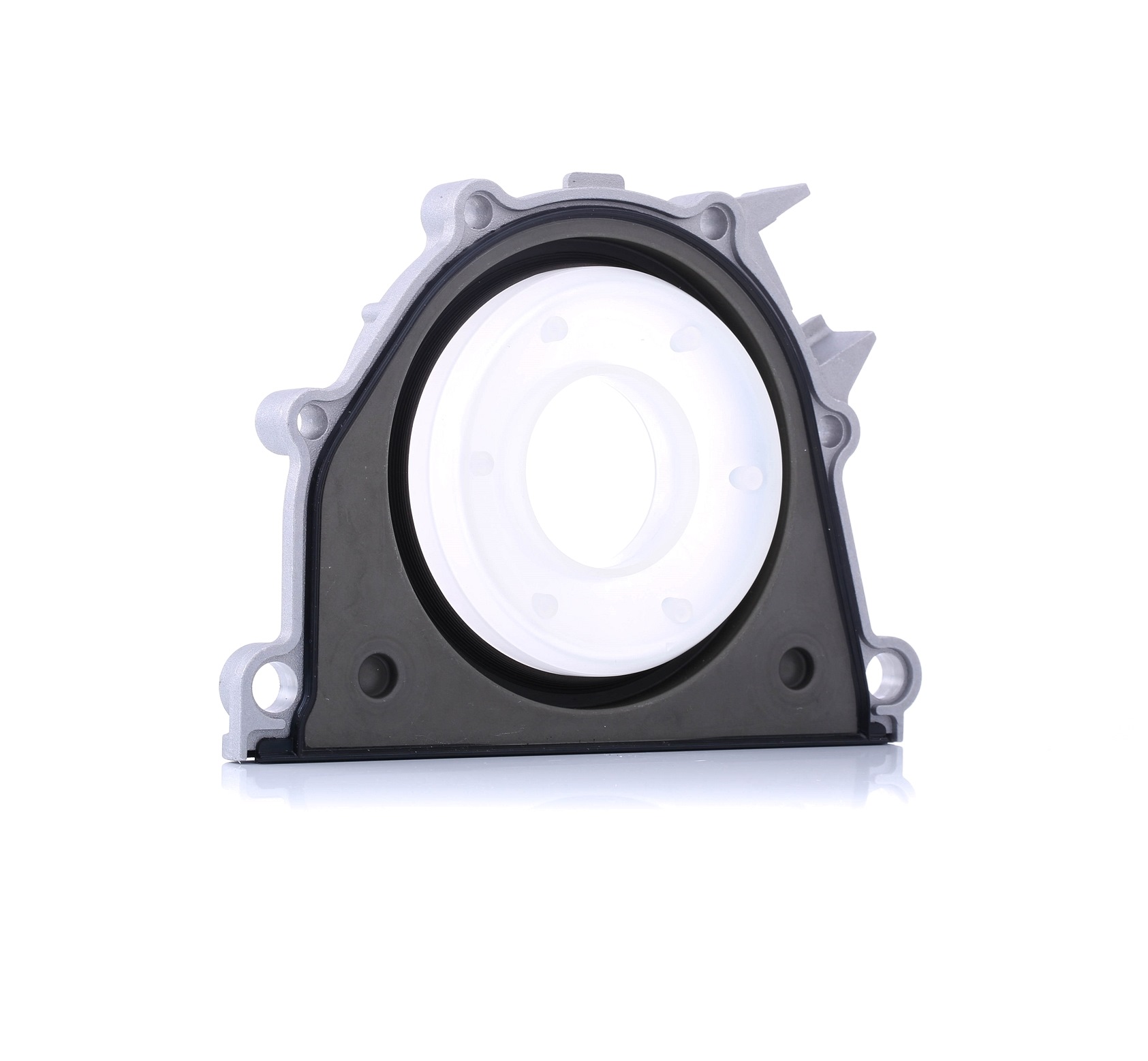 TOPRAN 501 137 Kurbelwellendichtring getriebeseitig, ohne Drehzahlsensor, mit Gehäuse, mit Impulsgeberrad