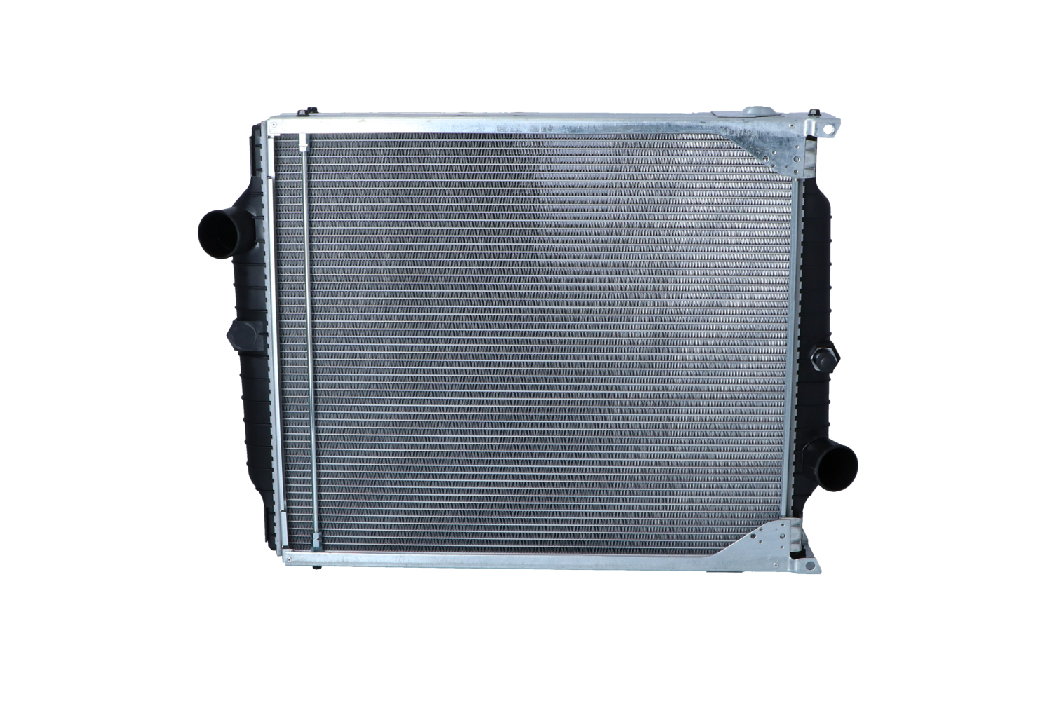 NRF 50257 Engine radiator Brazed cooling fins, Aluminium, with frame-image-9831921