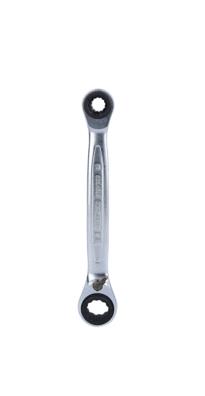 KS TOOLS 503.4565 Ratchet Double Ring Spanner Spanner Size: 17, Number of teeth (ratchet mechanism): 72-image-9832991