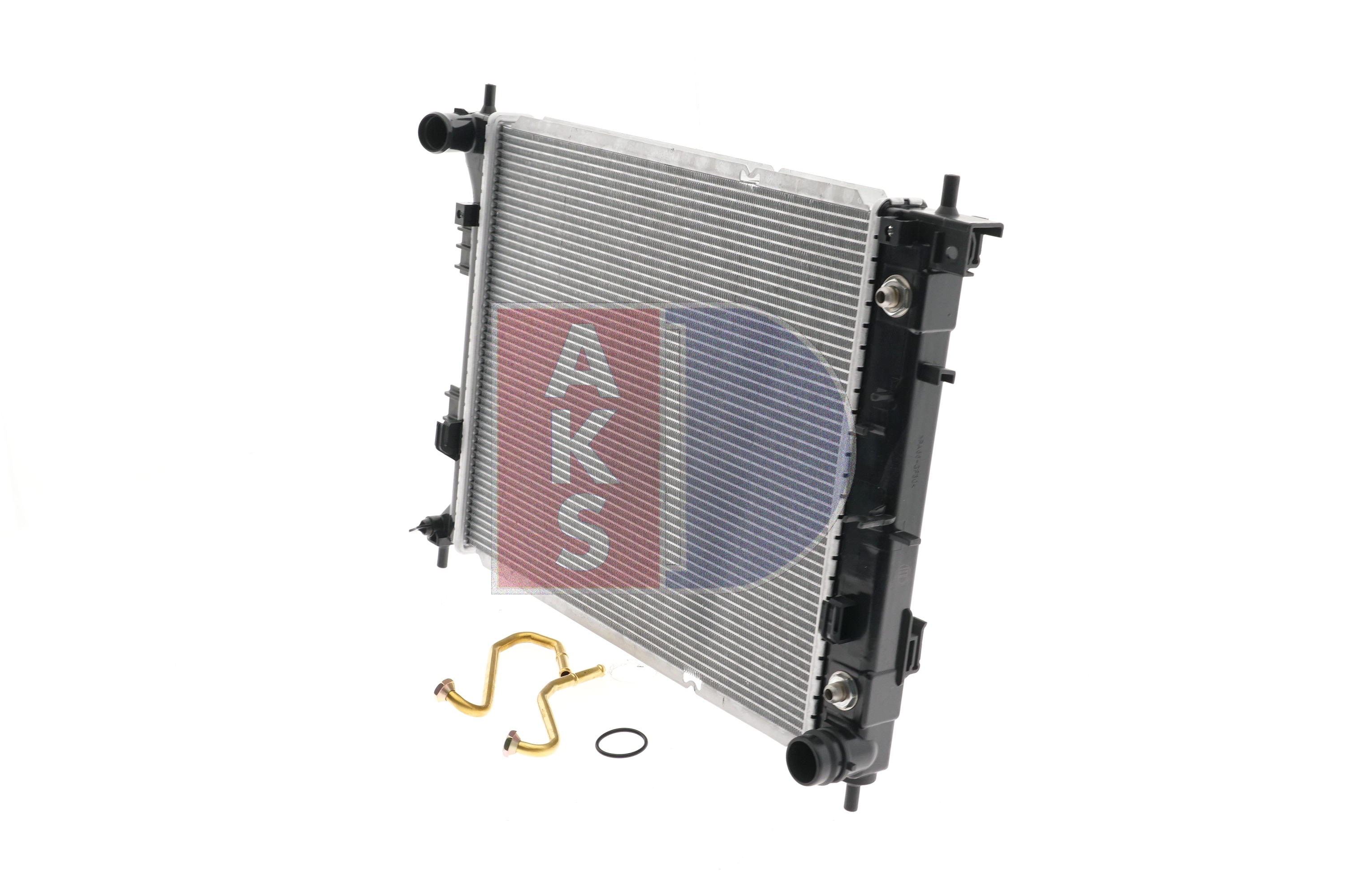 AKS DASIS 510185N Engine radiator Aluminium, Brazed cooling fins, Automatic Transmission, Aluminium-image-9850042