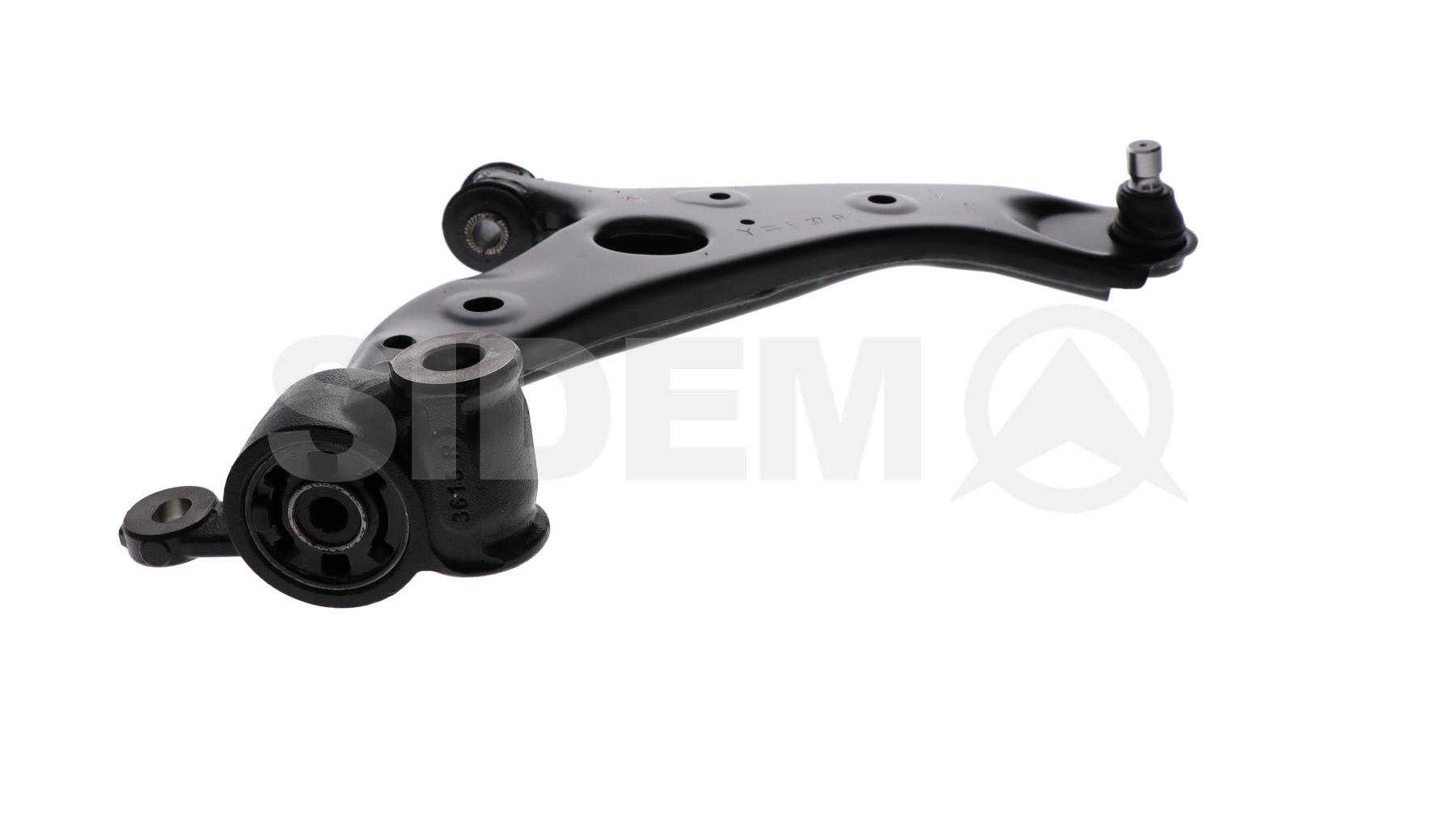 SIDEM 51577 Suspension arm Front Axle Right, Sheet Steel, Control Arm-image-9863737