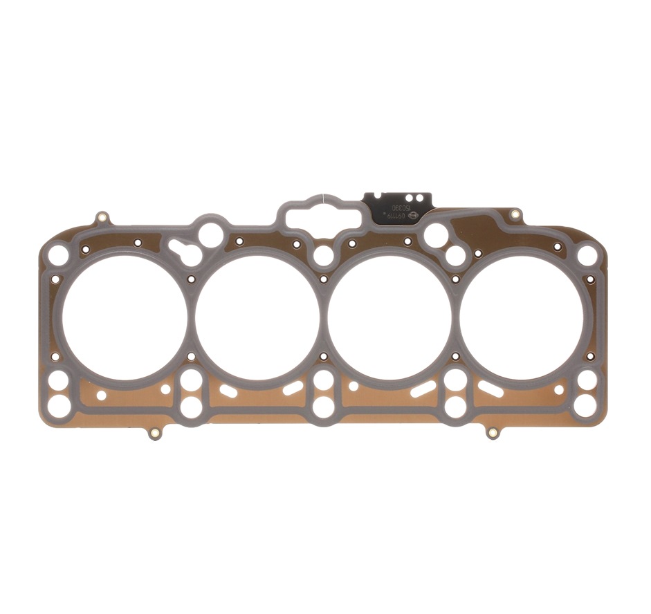 ELRING 150.390 Head Gasket Thickness: 1,63mm, Multilayer Steel (MLS), Notches/Holes Number: 2-image-986530