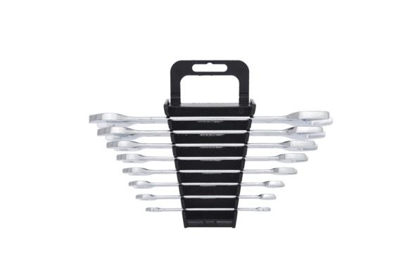 KS TOOLS 517.0148 Open-end Spanner Set Chromed, Chrome Vanadium Steel, Spanner Size: 6-image-9865988