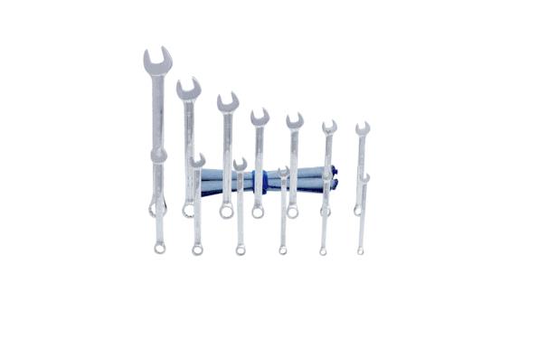 KS TOOLS 518.0643 Sada očkových a vidlicových kľúčov
