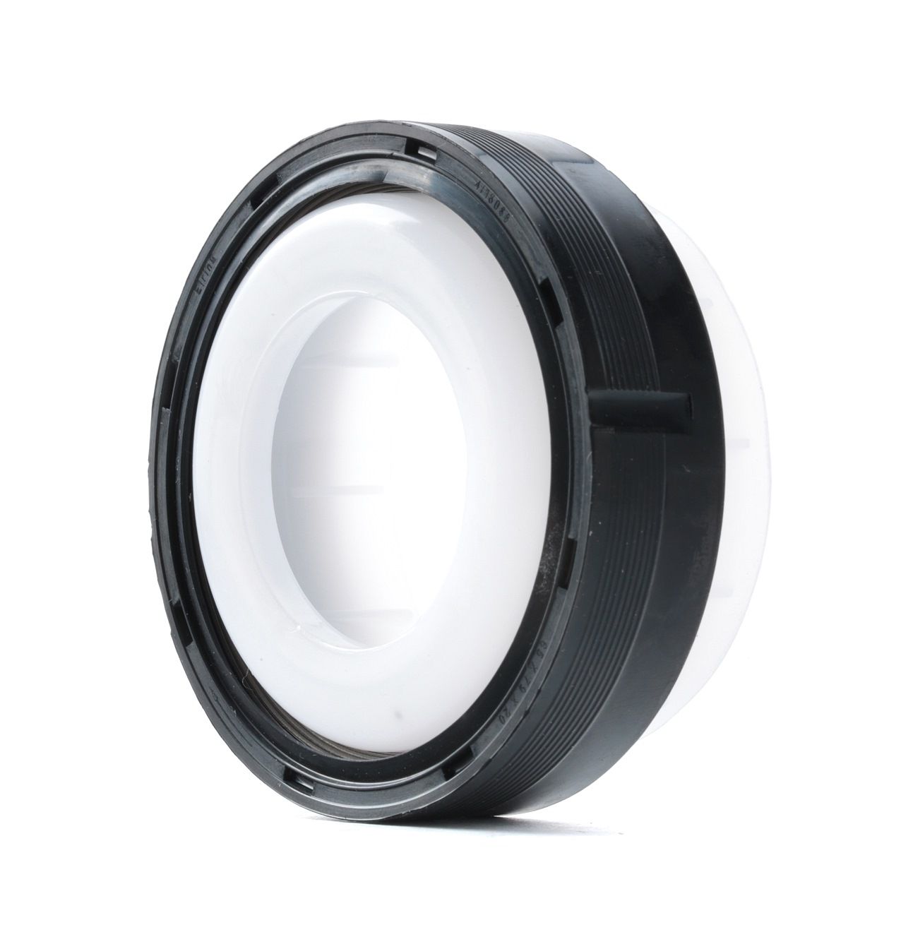 ELRING 257.400 Crankshaft Seal PTFE (polytetrafluoroethylene)/ACM (polyacrylate rubber), with mounting sleeve-image-987135