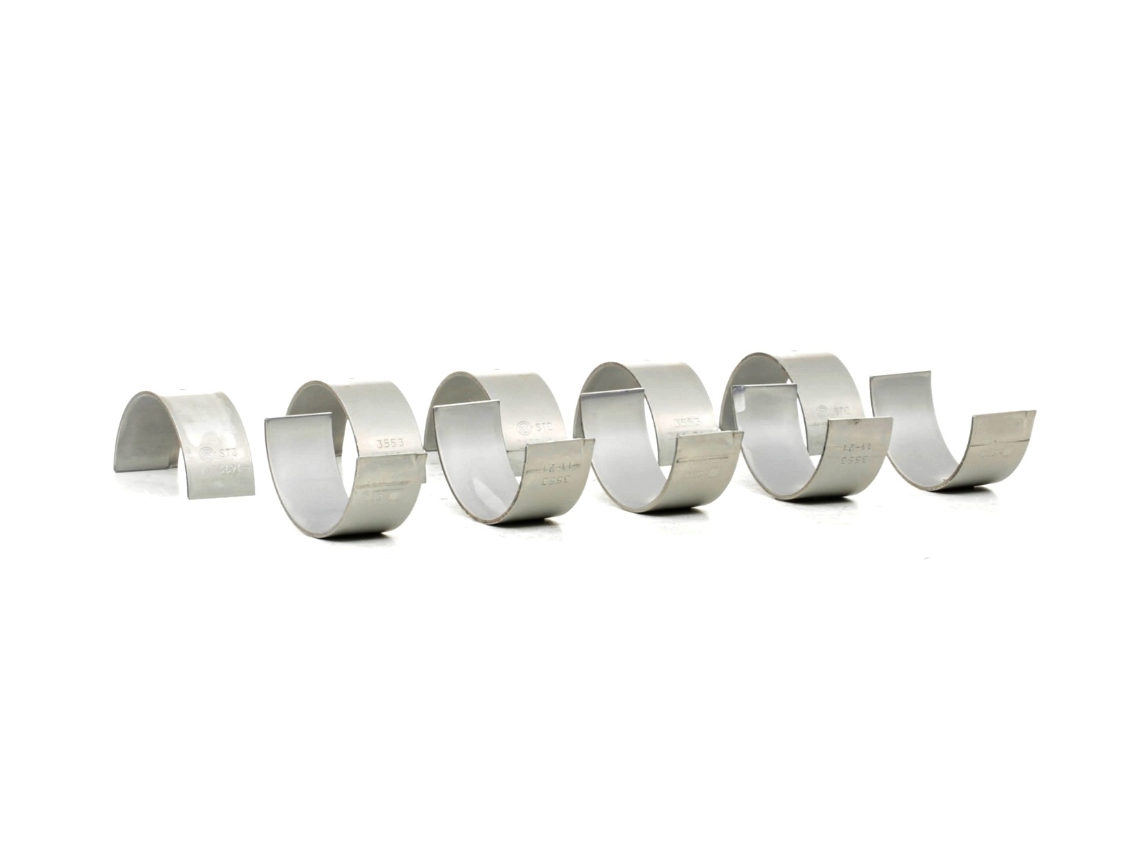 GLYCO 71-3694/5 STD Crankshaft Bearing Bronze coated steel back-image-98765