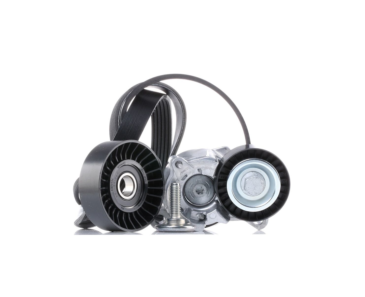 INA 529 0184 10 V-ribbed belt set Check alternator freewheel clutch & replace if necessary-image-9881244
