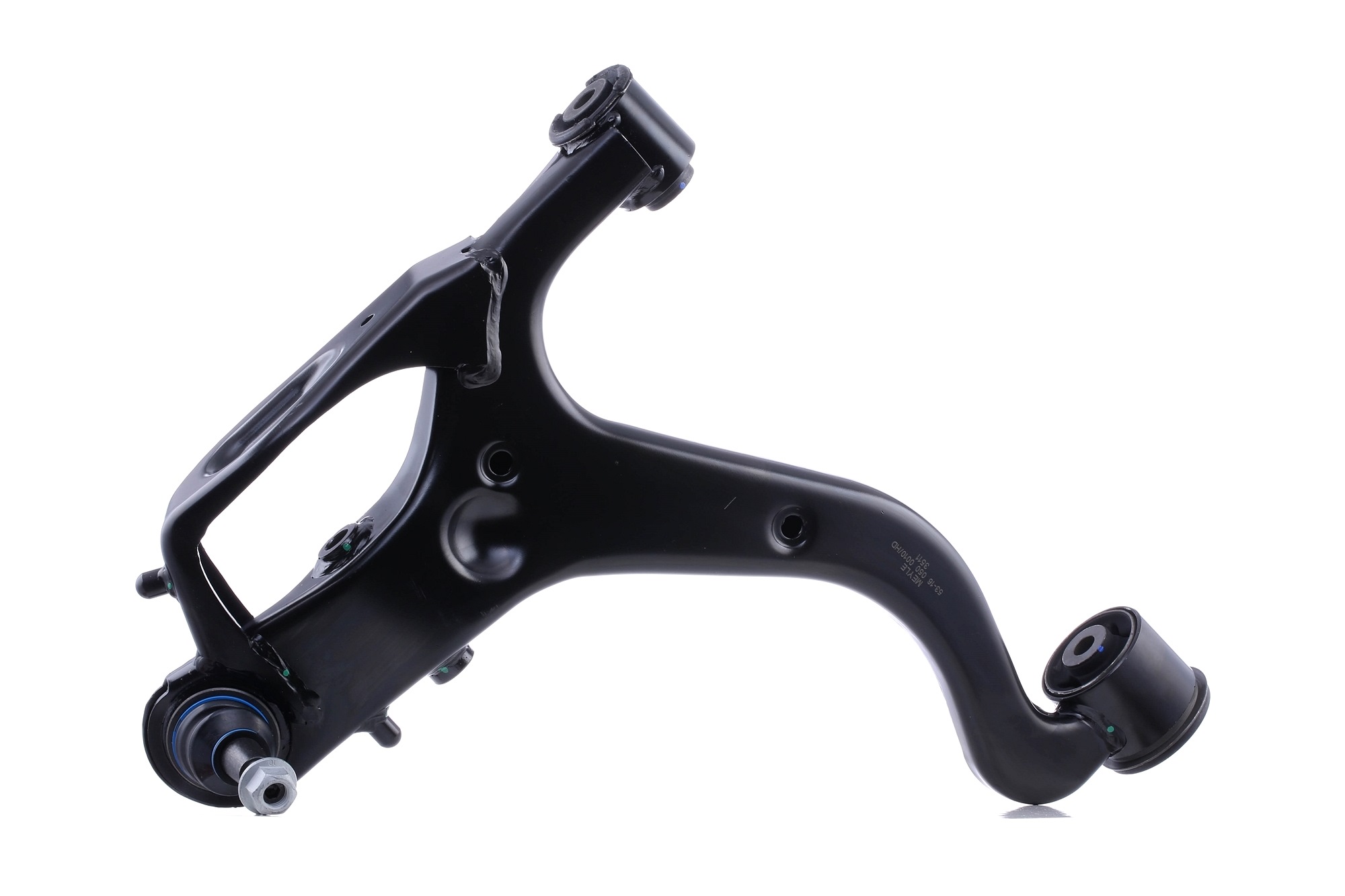 MEYLE 53-16 050 0010/HD Suspension arm Quality, Front Axle Right, Sheet Steel, Control Arm, with ball joint-image-9882769