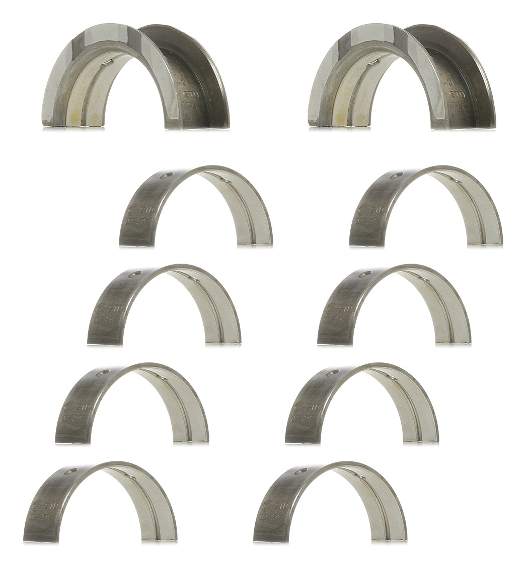 GLYCO H1295/5 STD Main Bearings, crankshaft Aluminium alloy on steel base-image-98846