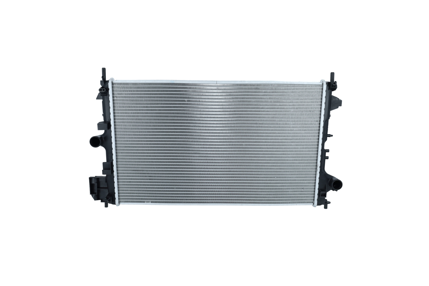 NRF 53074 Engine radiator Brazed cooling fins, Aluminium, without sensor-image-9888187