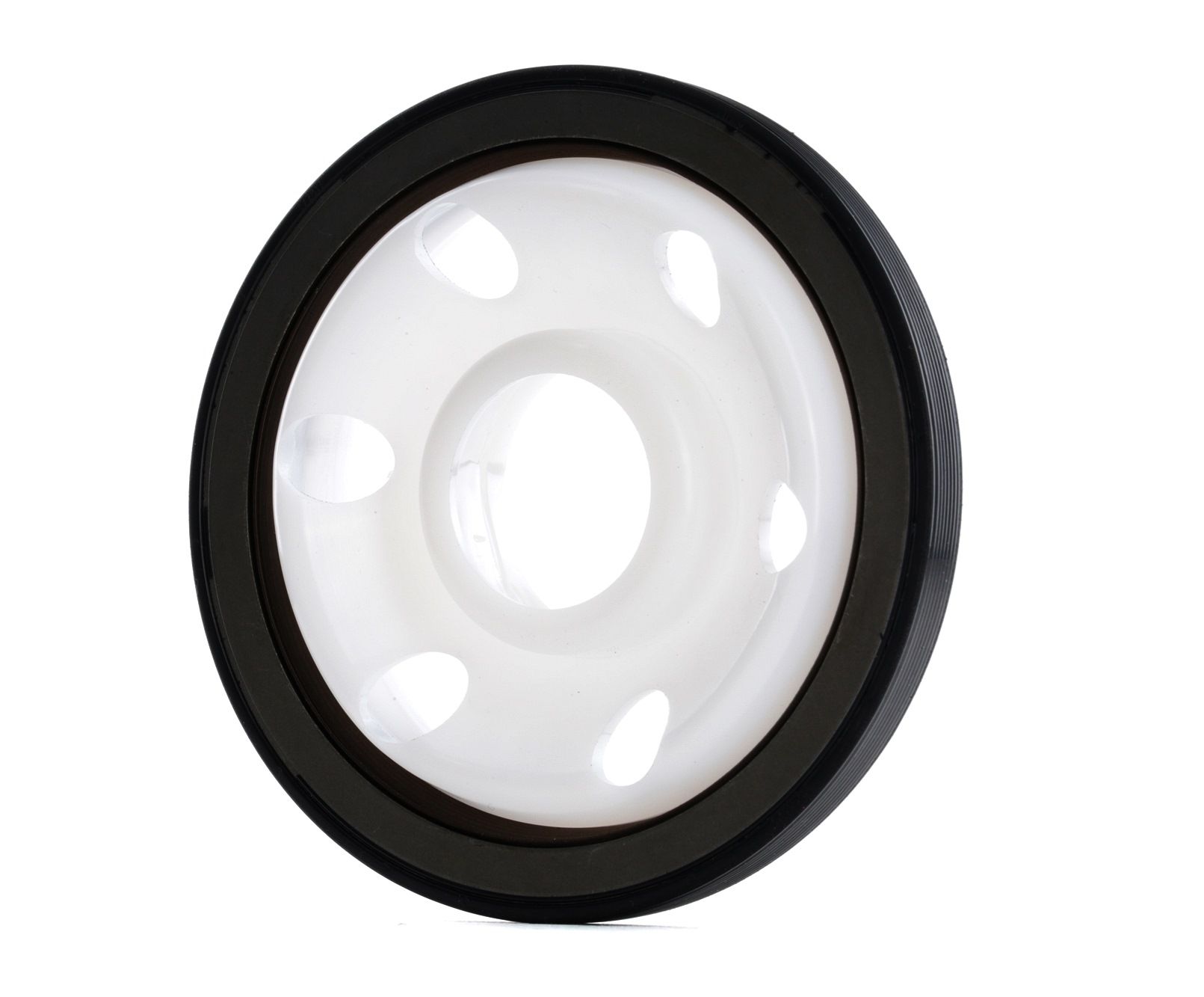 ELRING 745.740 Crankshaft Seal PTFE (polytetrafluoroethylene)/ACM (polyacrylate rubber), with mounting sleeve-image-988962