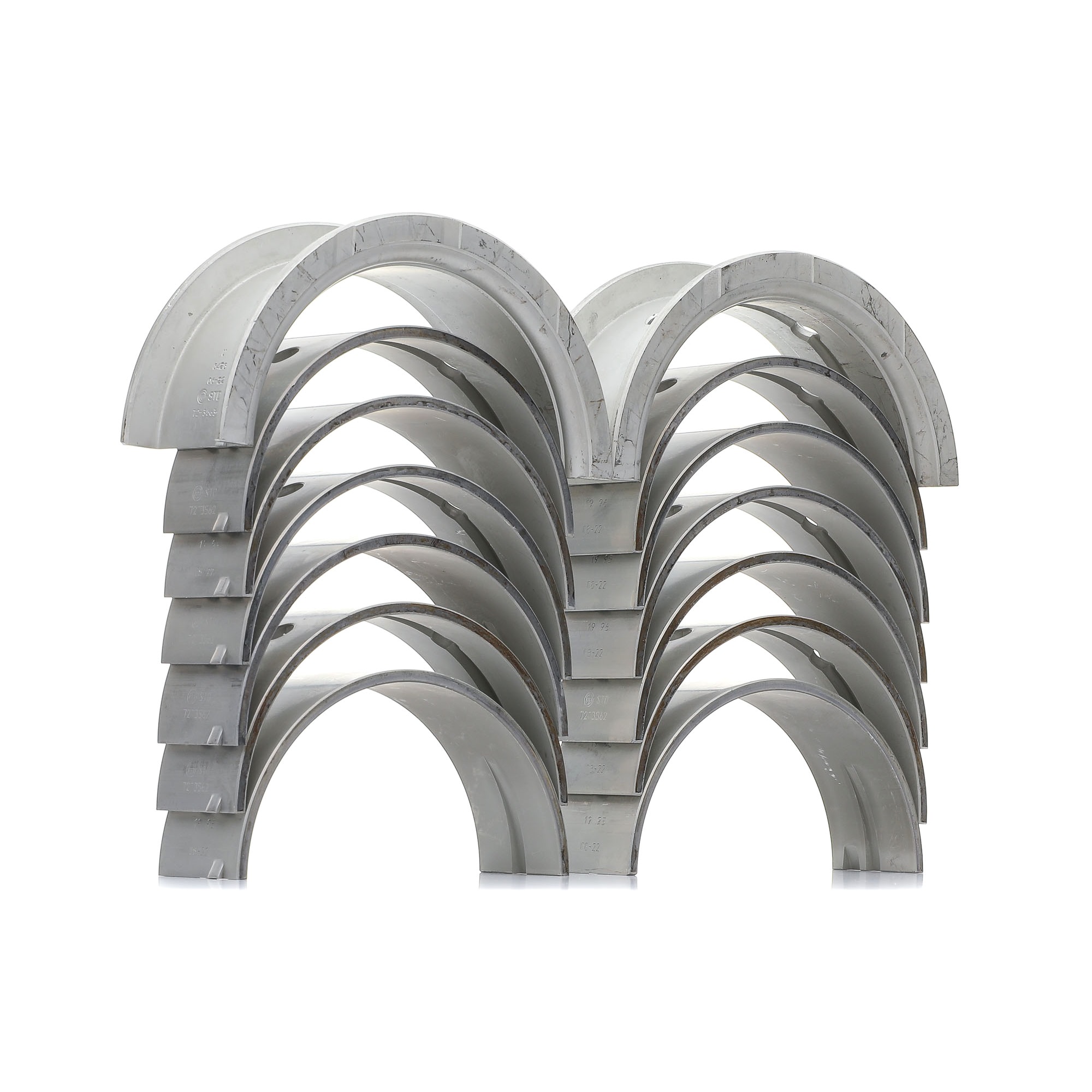 GLYCO H992/7 STD Main Bearings, crankshaft Bronze coated steel back-image-99388
