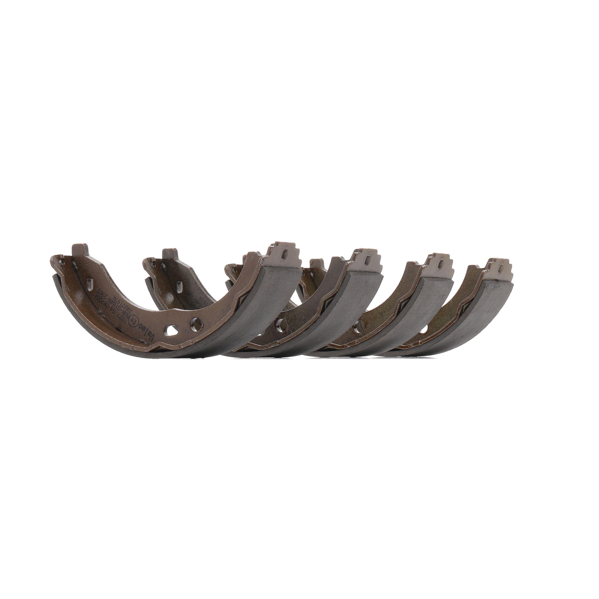 VALEO 564171 Handbrake Shoes Rear Axle, without wheel brake cylinder-image-9940524