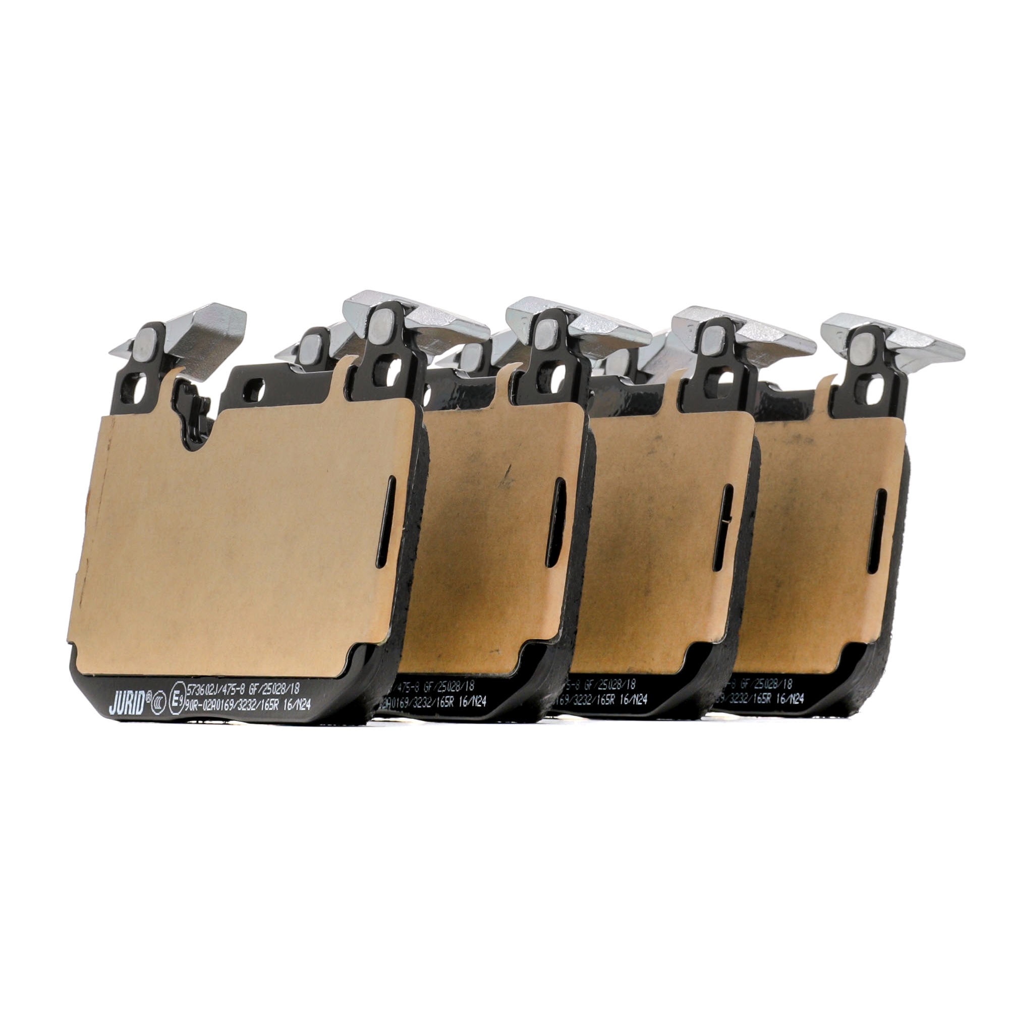 JURID 573602J Brake pad set prepared for wear warning indicator-image-9951867
