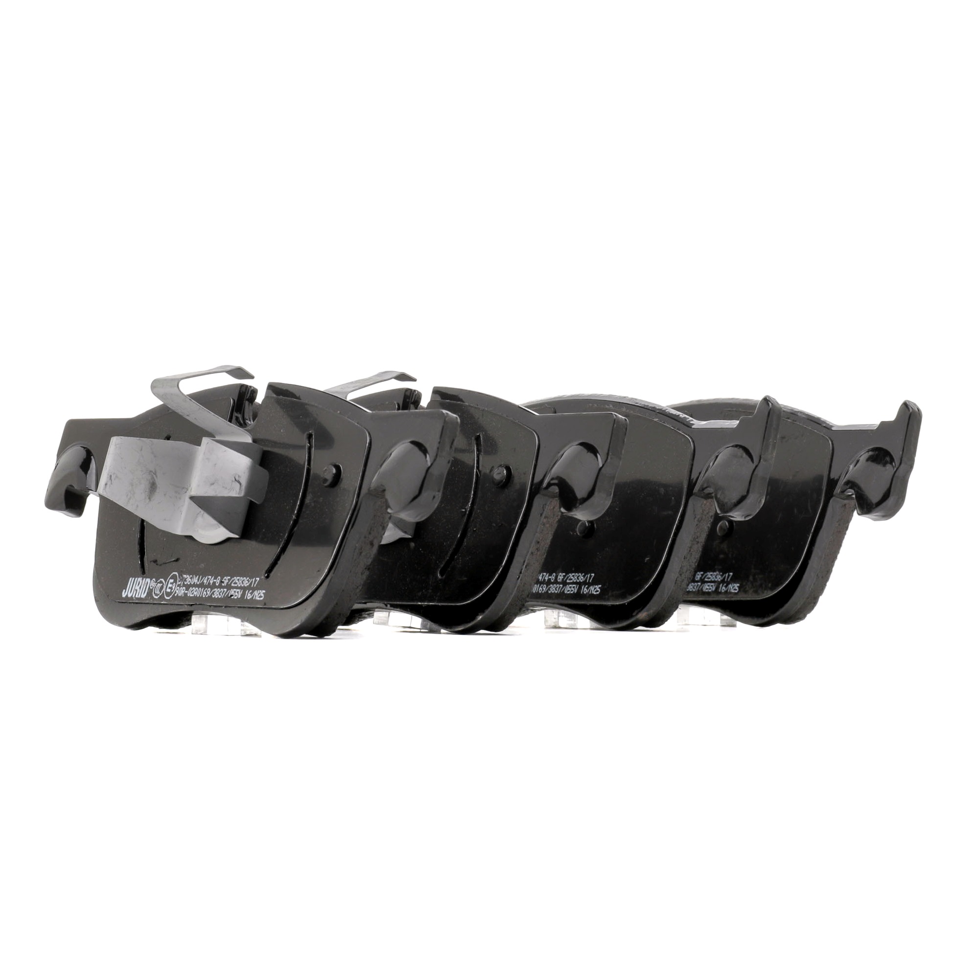 JURID 573604J Brake pad set prepared for wear warning indicator-image-9951869