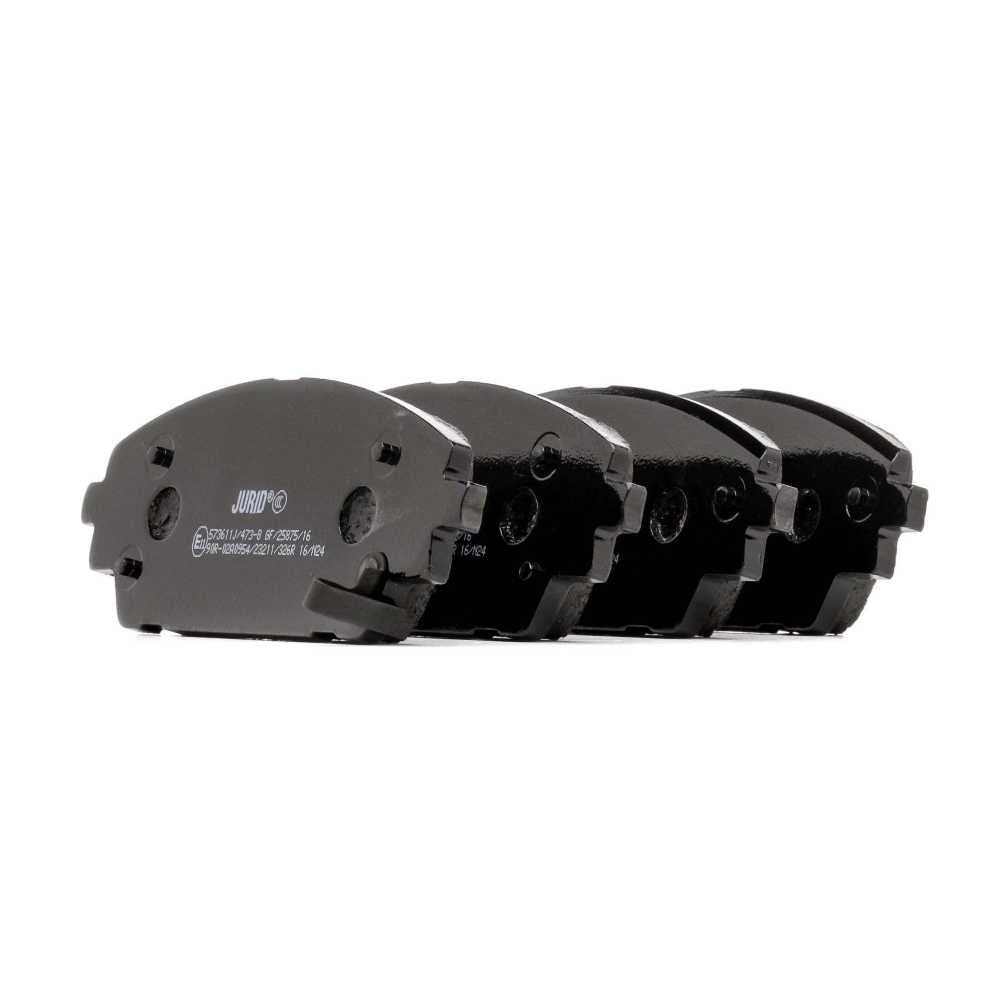 JURID 573611J Brake pad set with acoustic wear warning-image-9951881