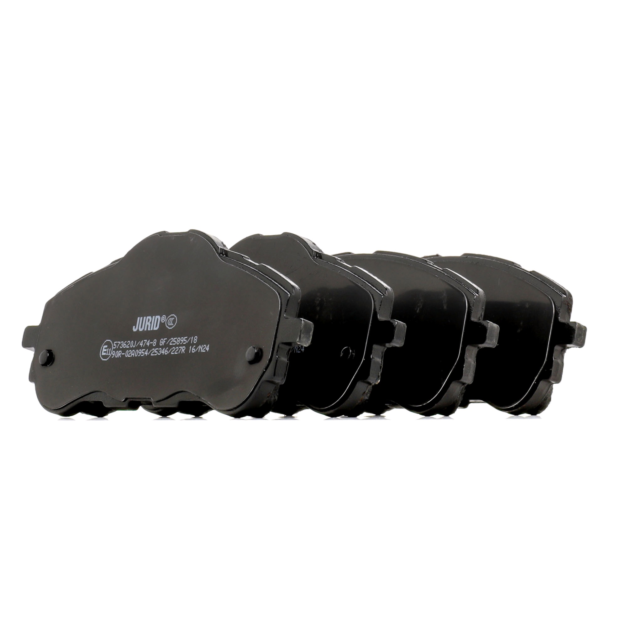 JURID 573620J Brake pad set not prepared for wear warning indicator-image-9951894