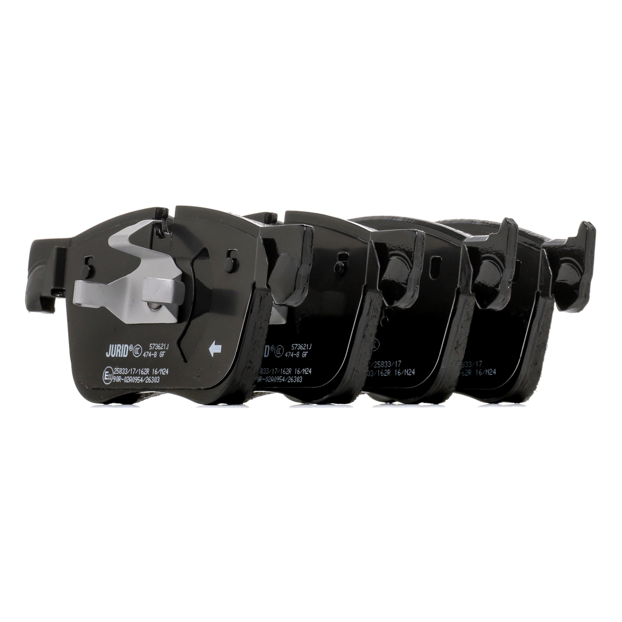JURID 573621J Brake pad set prepared for wear warning indicator-image-9951895