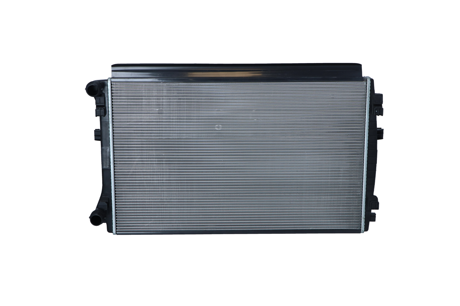 NRF 58453 Engine radiator Brazed cooling fins, Aluminium-image-9960783