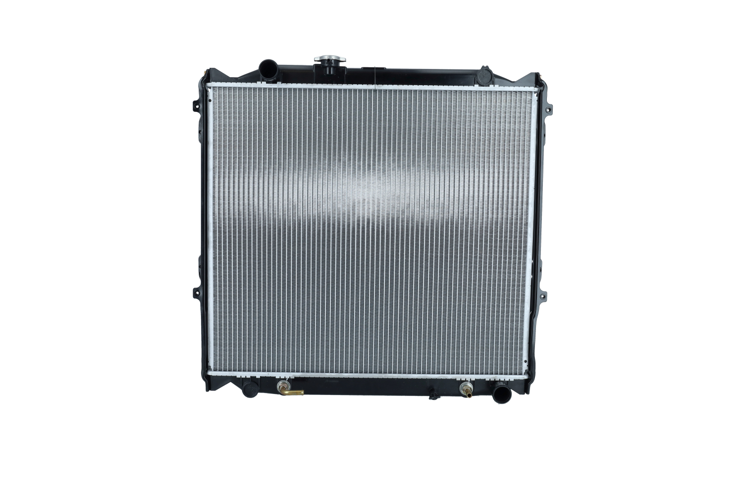 NRF 58648 Engine radiator Brazed cooling fins, Aluminium-image-9961844
